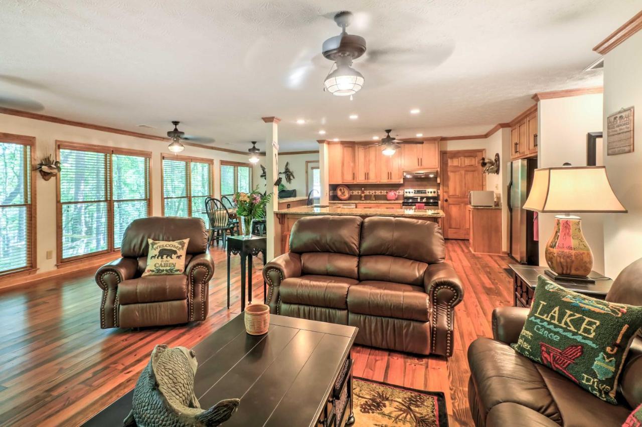 Waterfront West Point Lake Cabin With Private Dock! Whitewater Woods المظهر الخارجي الصورة